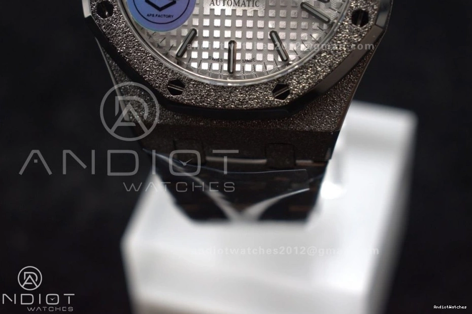 1:1 Dial 15454 Royal Clone Best SS 1033 On APSF White Super Oak Frosted 37mm Edition Bracelet SA3120 Textured Affordable SS 0714